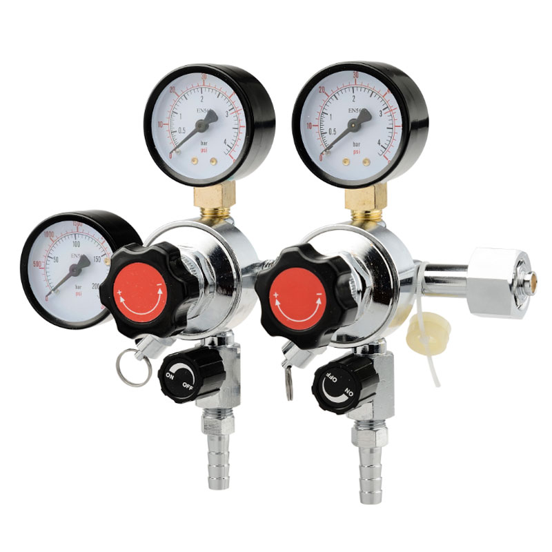 TR-60-2 Višenamjenski regulator tlaka CO2 od mesinga